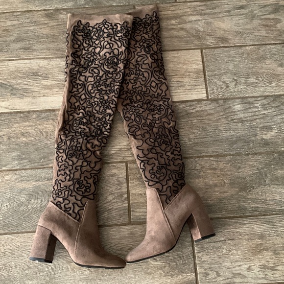 Jeffrey Campbell Cienega Over-The-Knee Boots - Picture 2 of 9